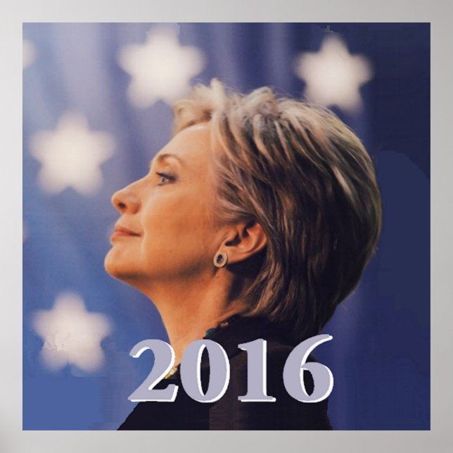 AFFICHE HILLARY 2016 (Devant)