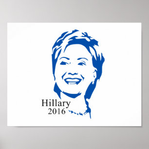 Affiche Hillary Clinton pour le président en 2016