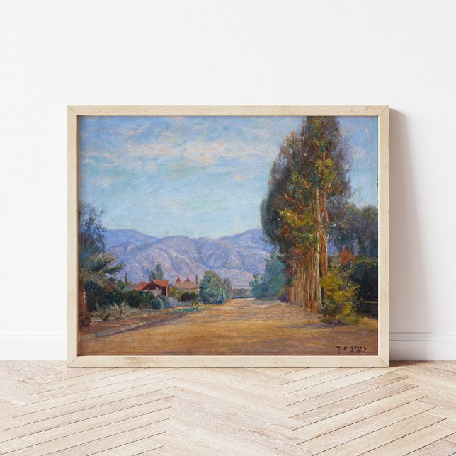 Affiche Hills Near Redlands, CA | Theodore Clement Steele (Créateur téléchargé)