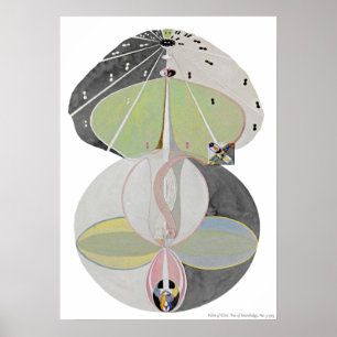 Affiche Hilma af Klint - Arbre du savoir, No 5