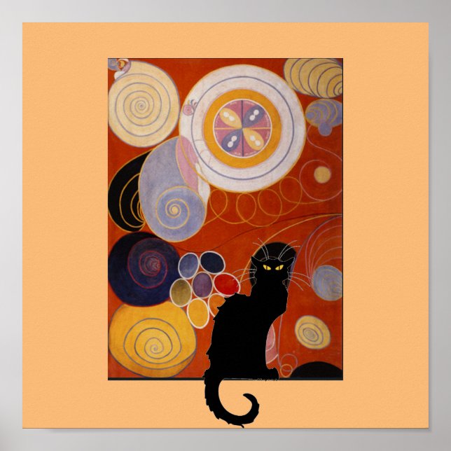 Affiche Hilma af Klint, "Ils établissent le mainstay IV",  (Devant)