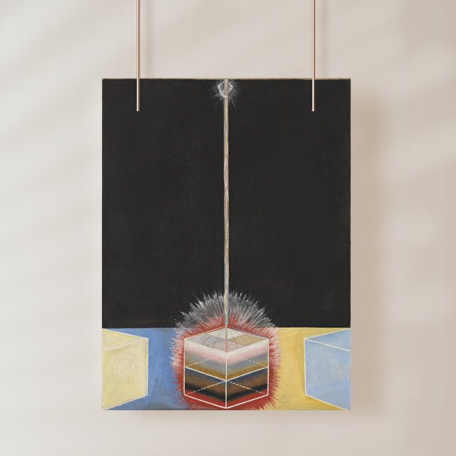 Affiche Hilma Af Klint, La Colombe n°2, Art abstrait (Créateur téléchargé)