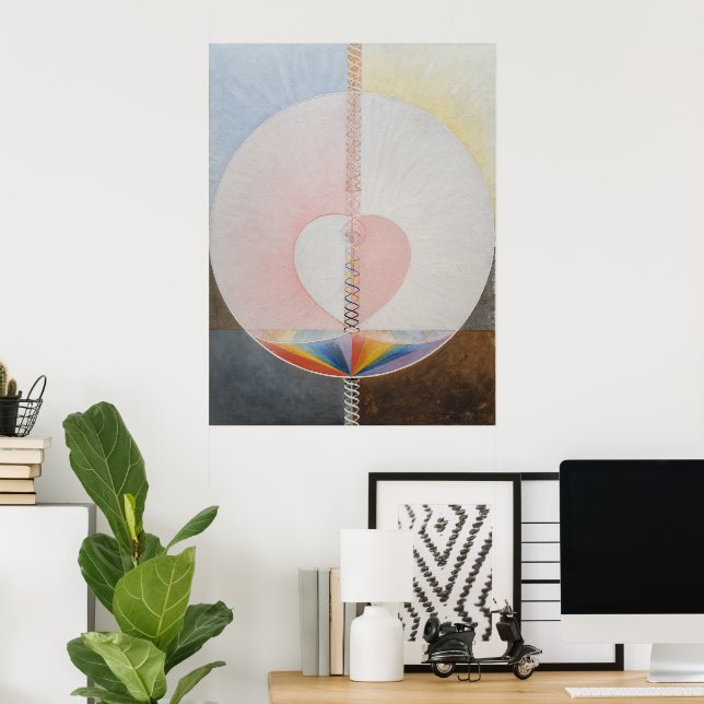 Affiche Hilma Af Klint, La Dove No.25, Art Abstrait (Bureau à domicile)