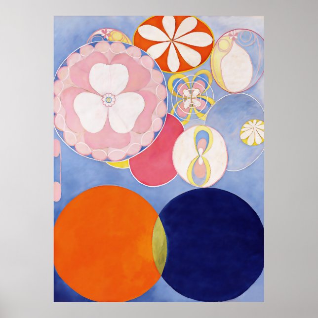 Affiche Hilma af Klint - L'affiche 10 plus grande, no 2 (Devant)