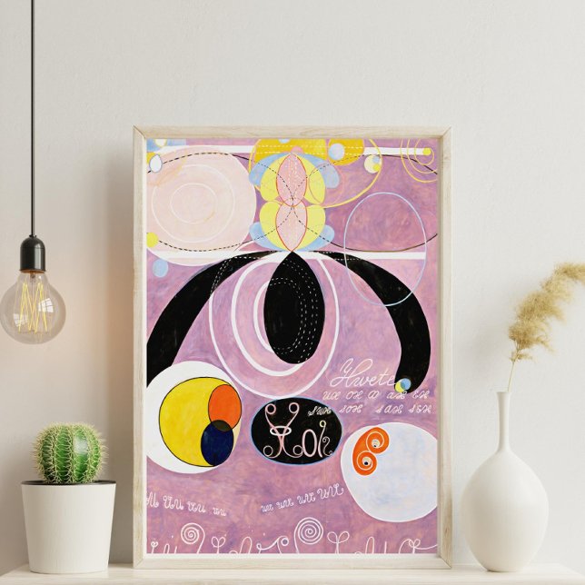 Affiche Hilma af Klint - L'affiche la plus grande, no 06 (Créateur téléchargé)