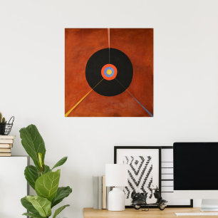 Affiche Hilma Af Klint, Le Cygne n°18, Art abstrait