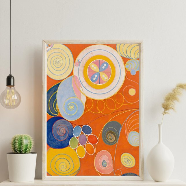 Affiche Hilma af Klint Le dix plus grand n°5 (Créateur téléchargé)
