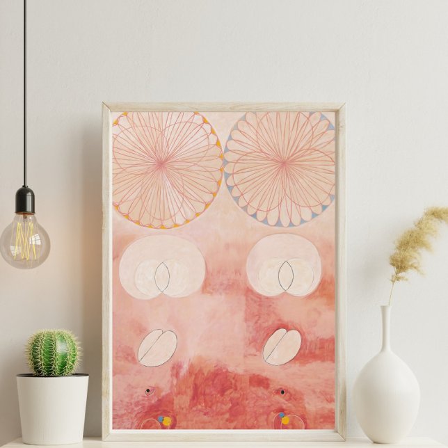 Affiche Hilma af Klint - Les dix plus grandes, No 9 (Créateur téléchargé)
