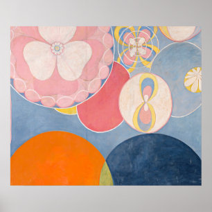 Affiche Hilma af Klint Les Dix Plus Grands