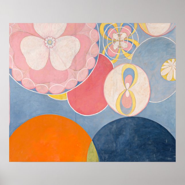 Affiche Hilma af Klint Les Dix Plus Grands (Devant)