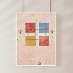 Affiche Hilma Af Klint, Les Dix Plus Grands N°10, Art Abst