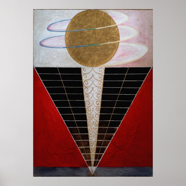 Affiche Hilma af Klint - Retable (Devant)