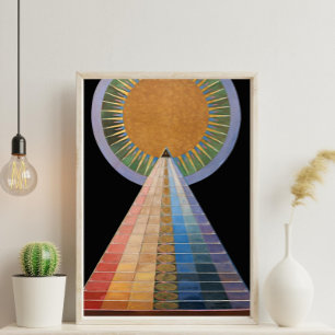 Affiche Hilma af Klint - Retable