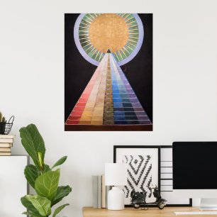 Affiche Hilma Af Klint, Retable No.1, Art Abstrait