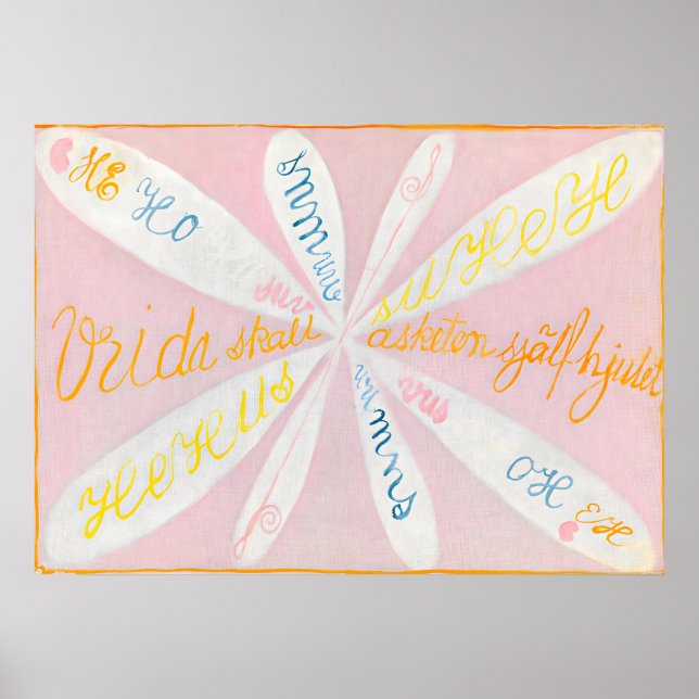 Affiche Hilma af Klint - The Eros Series, no 5 (Devant)
