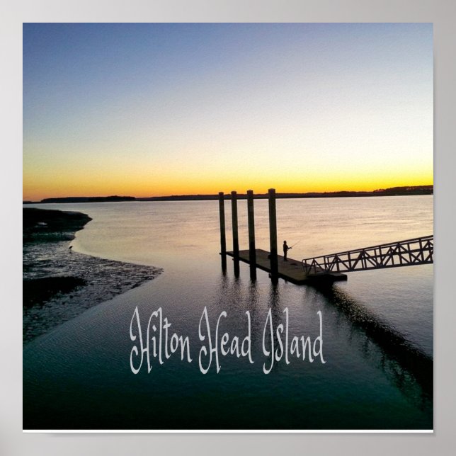 Affiche Hilton Head Island Caroline du Sud (Devant)