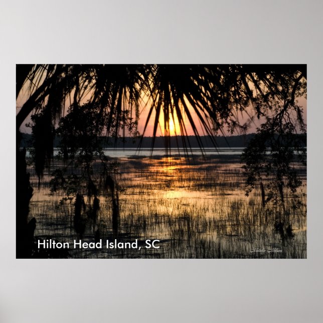 Affiche Hilton Head Island, SC (Devant)