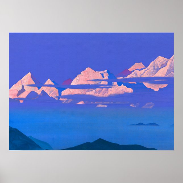 Affiche Himalaya par Nicholas Roerich (Devant)