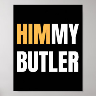 Affiche Himmy Butler Je suis Lui Bysketbyll Travail dur Mo