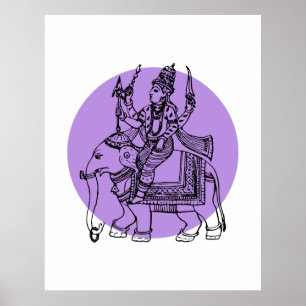 Affiche Hindu God