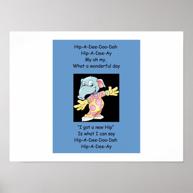 Affiche Hip-A-Dee-Doo-Dah (Devant)