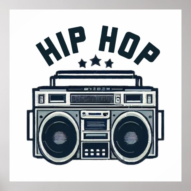 Affiche Hip hop (Devant)
