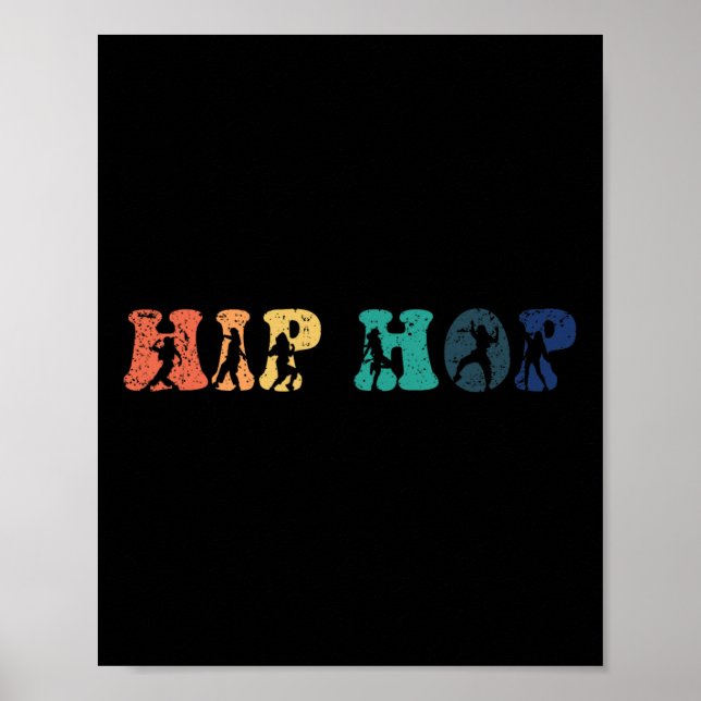 Affiche Hip hop Dancing Breakdance Break-dance Breakdanc (Devant)