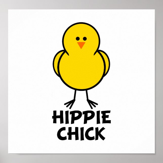 Affiche Hippie chick (Devant)