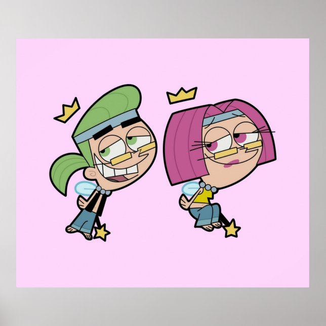 Affiche Hippie Cosmo Et Wanda (Devant)