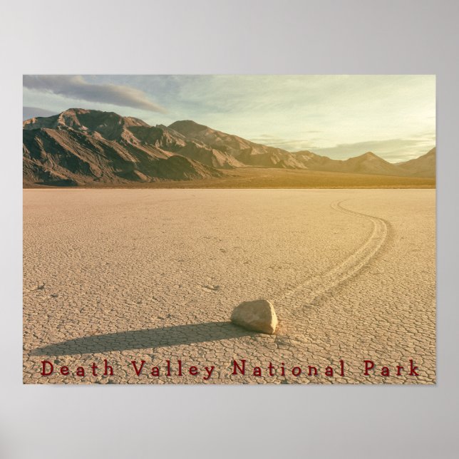 Affiche Hippodrome de Death Valley Playa (Devant)