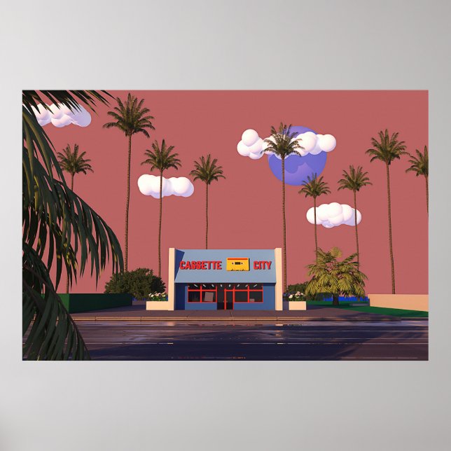 Affiche hiroshi nagai (Devant)