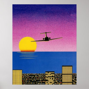 Affiche Hiroshi Nagai art, Hiroshi Nagai