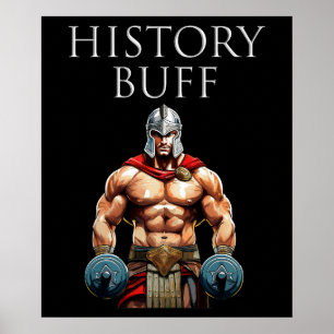 Affiche Histoire Buff Roman Centurion