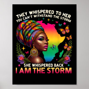 Affiche Histoire de la fierté de la puissance noire africa