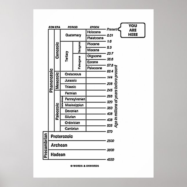 Affiche Histoire de la Terre (Devant)