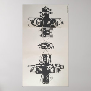 Affiche Histoire de l'exploration spatiale