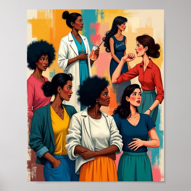 Affiche Histoire des femmes (Devant)