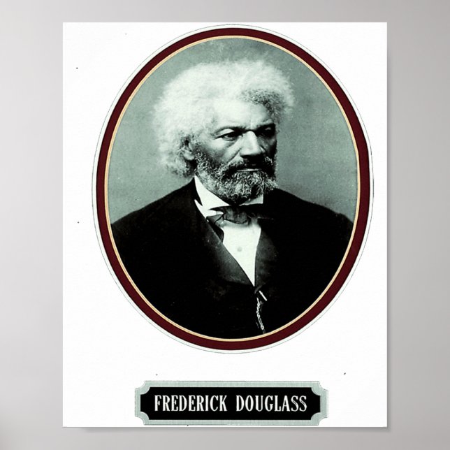 Affiche Histoire des Noirs américains Frederick Dougl T-sh (Devant)