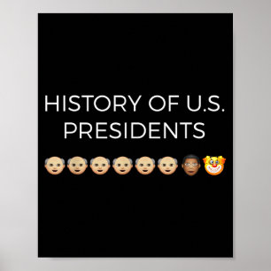 Affiche Histoire des présidents américains qui résistent