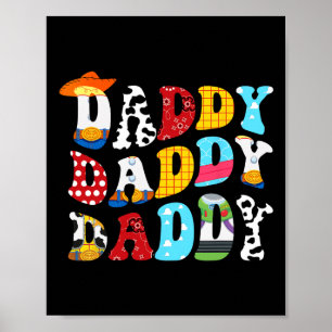 Affiche Histoire drôle Papa Jouet Garçon Histoire Papa Fêt