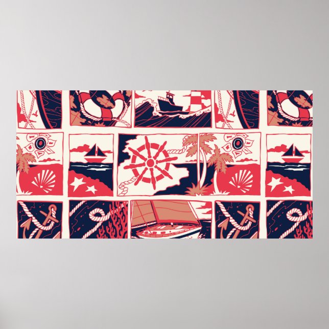 Affiche Histoire marine (Devant)