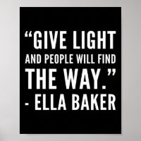 Histoire noire - Ella Droits civiques Baker Africa