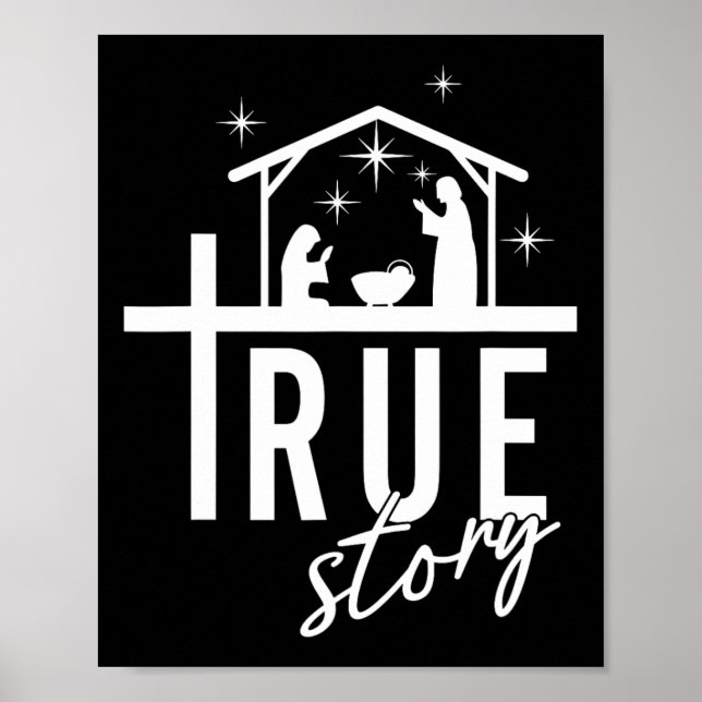 Affiche Histoire Vraie de la Naissance de Jésus Scène de l (Devant)