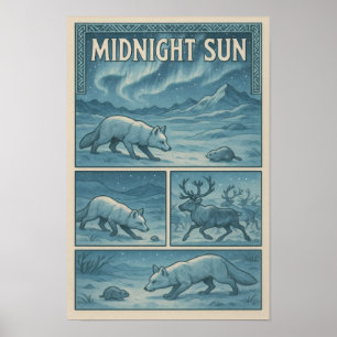 Affiche Histoires d'Aurora arctique