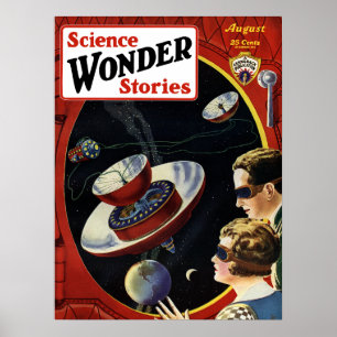 Affiche Histoires de merveille de la Science