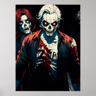 Affiche Histoires du royaume zombie