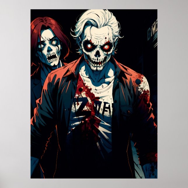 Affiche Histoires du royaume zombie (Devant)