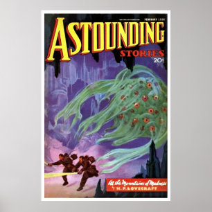 Affiche Histoires étonnantes Février 1936