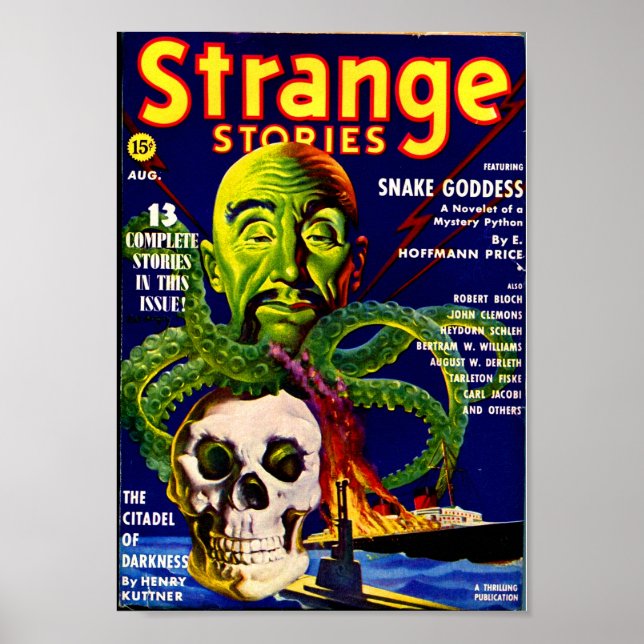 Affiche Histoires étranges (Devant)