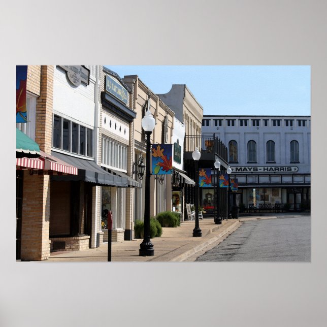 Affiche Historic Henderson, Texas (Devant)